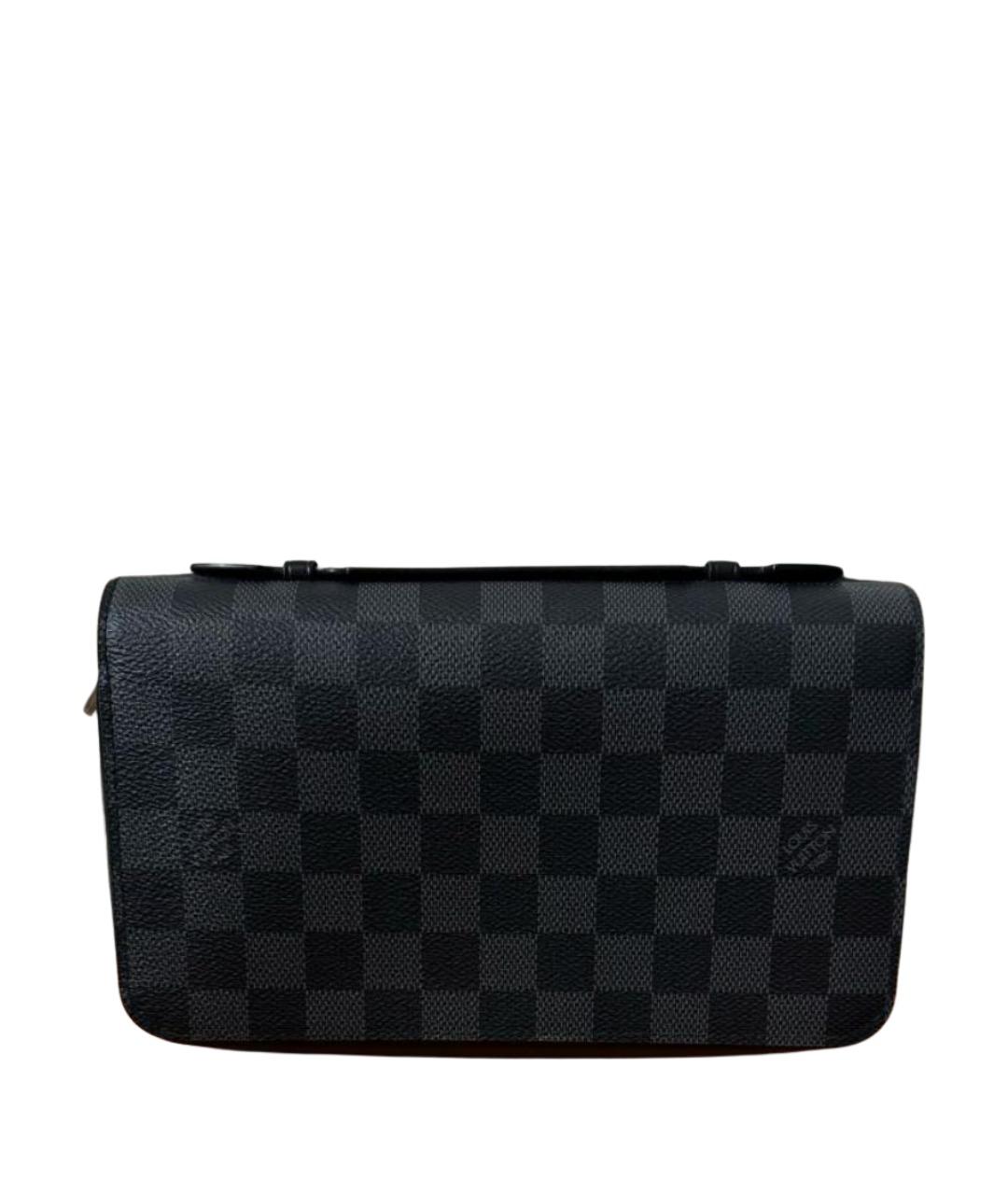 LOUIS VUITTON Черный кошелек, фото 1