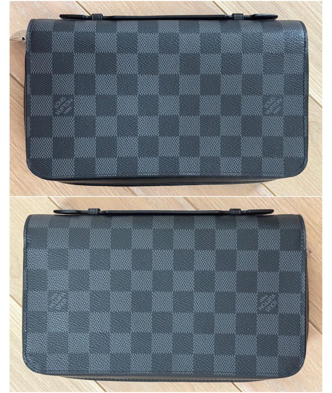 LOUIS VUITTON Черный кошелек, фото 2