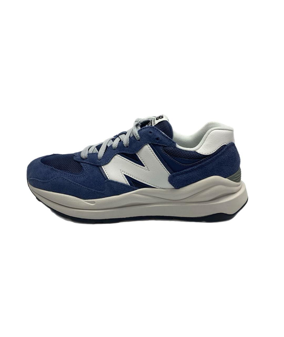 NEW BALANCE Голубые замшевые низкие кроссовки / кеды, фото 9