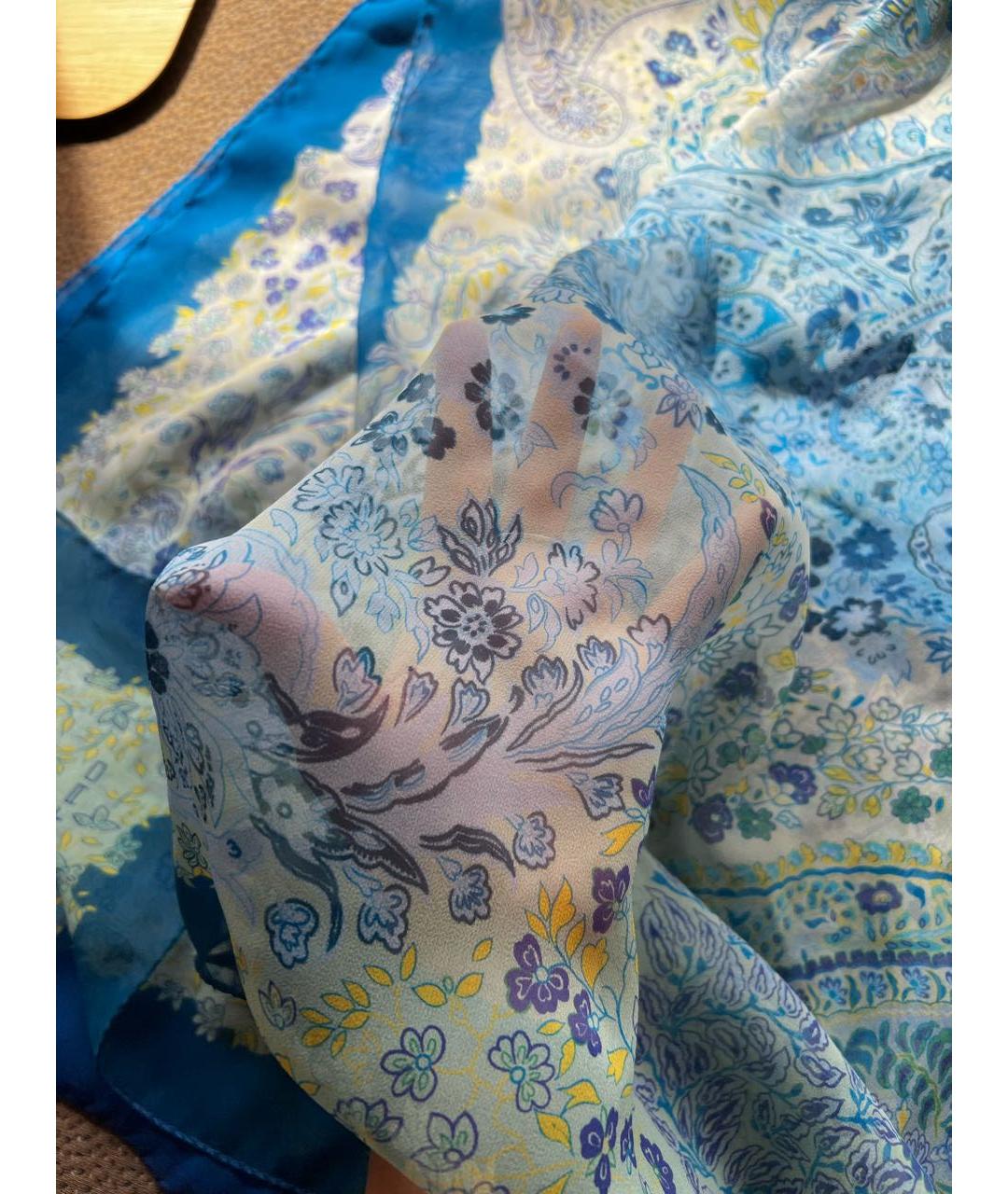 ETRO Мульти шелковый платок, фото 4