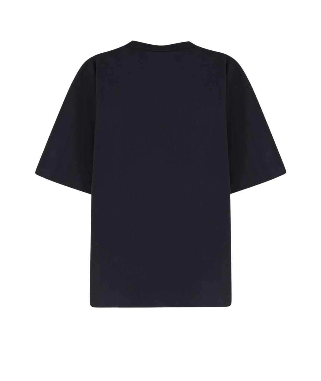 POLO RALPH LAUREN Черная хлопковая футболка, фото 2