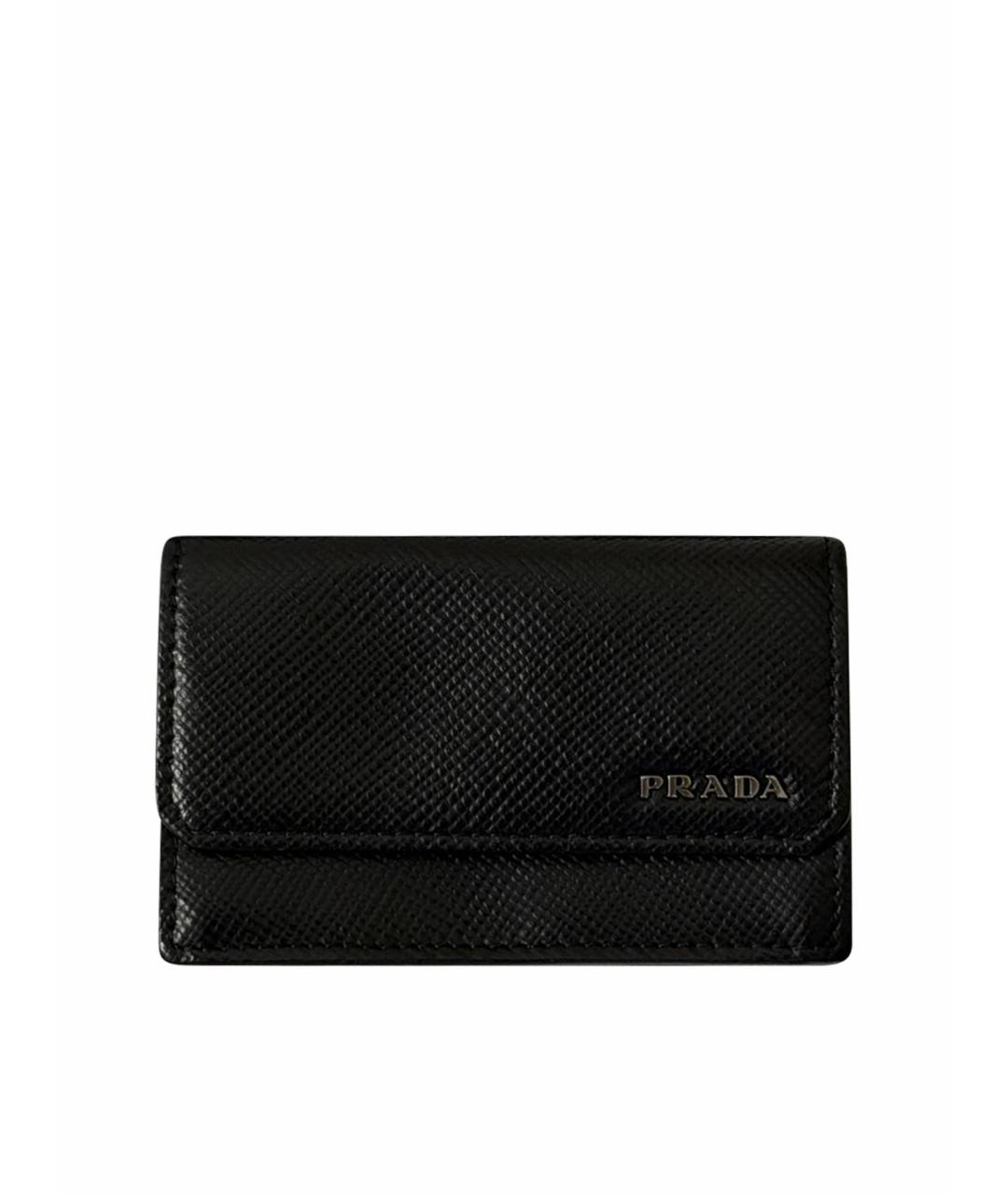 PRADA Черный кошелек, фото 1