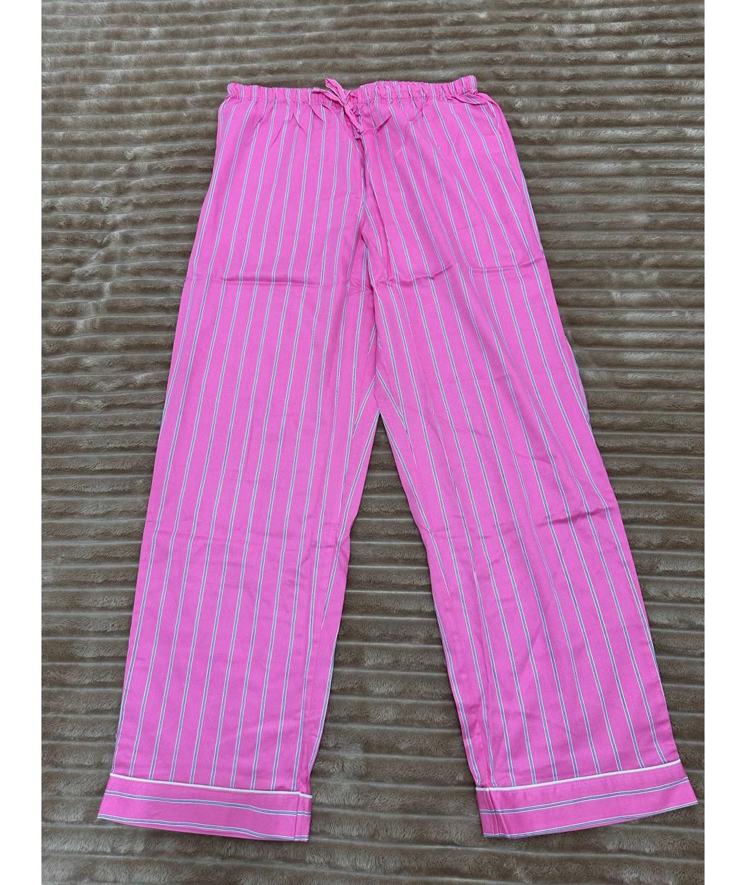 POLO RALPH LAUREN Розовая хлопковая пижама, фото 4
