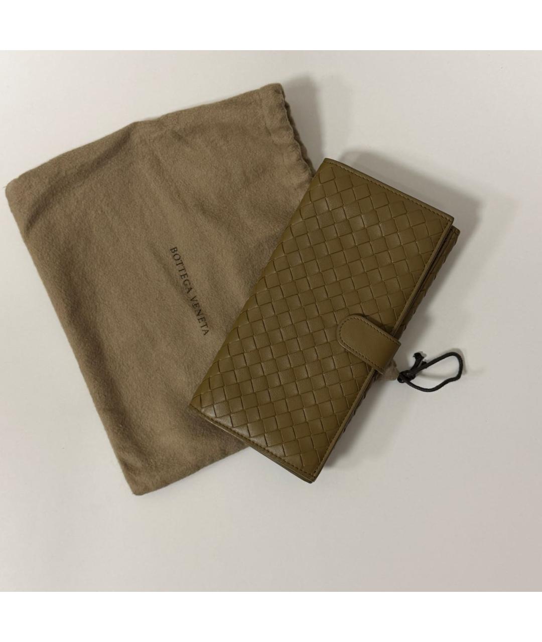 BOTTEGA VENETA Кожаный кошелек, фото 9