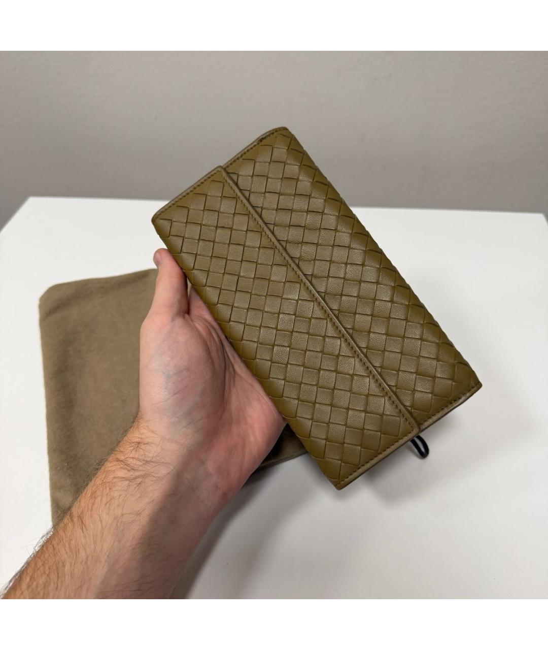 BOTTEGA VENETA Кожаный кошелек, фото 3