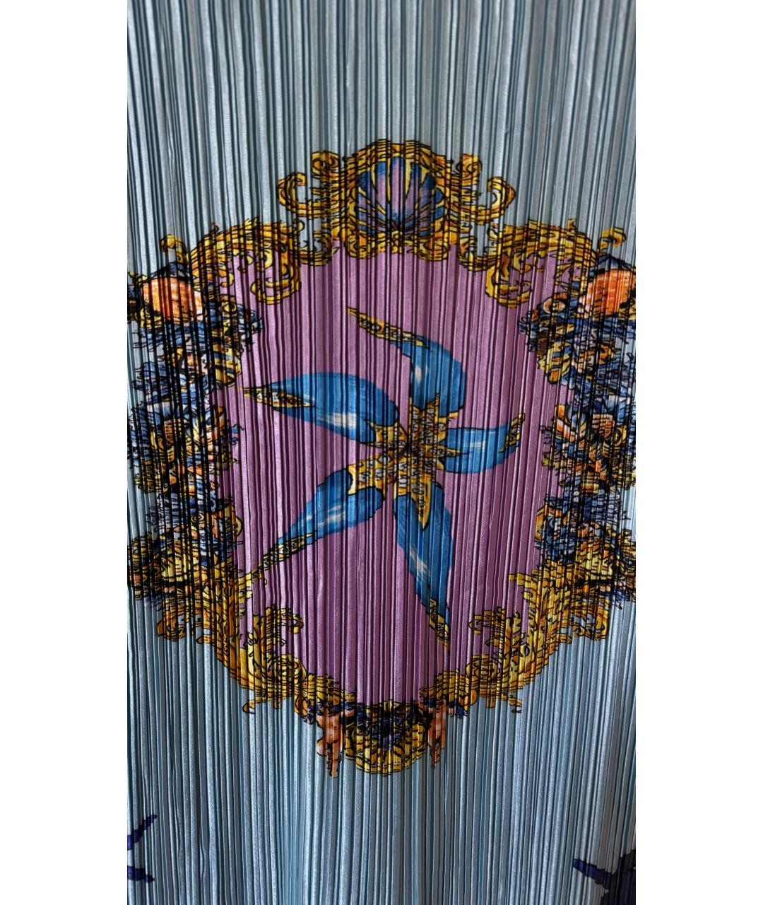 VERSACE Голубое вечернее платье, фото 3
