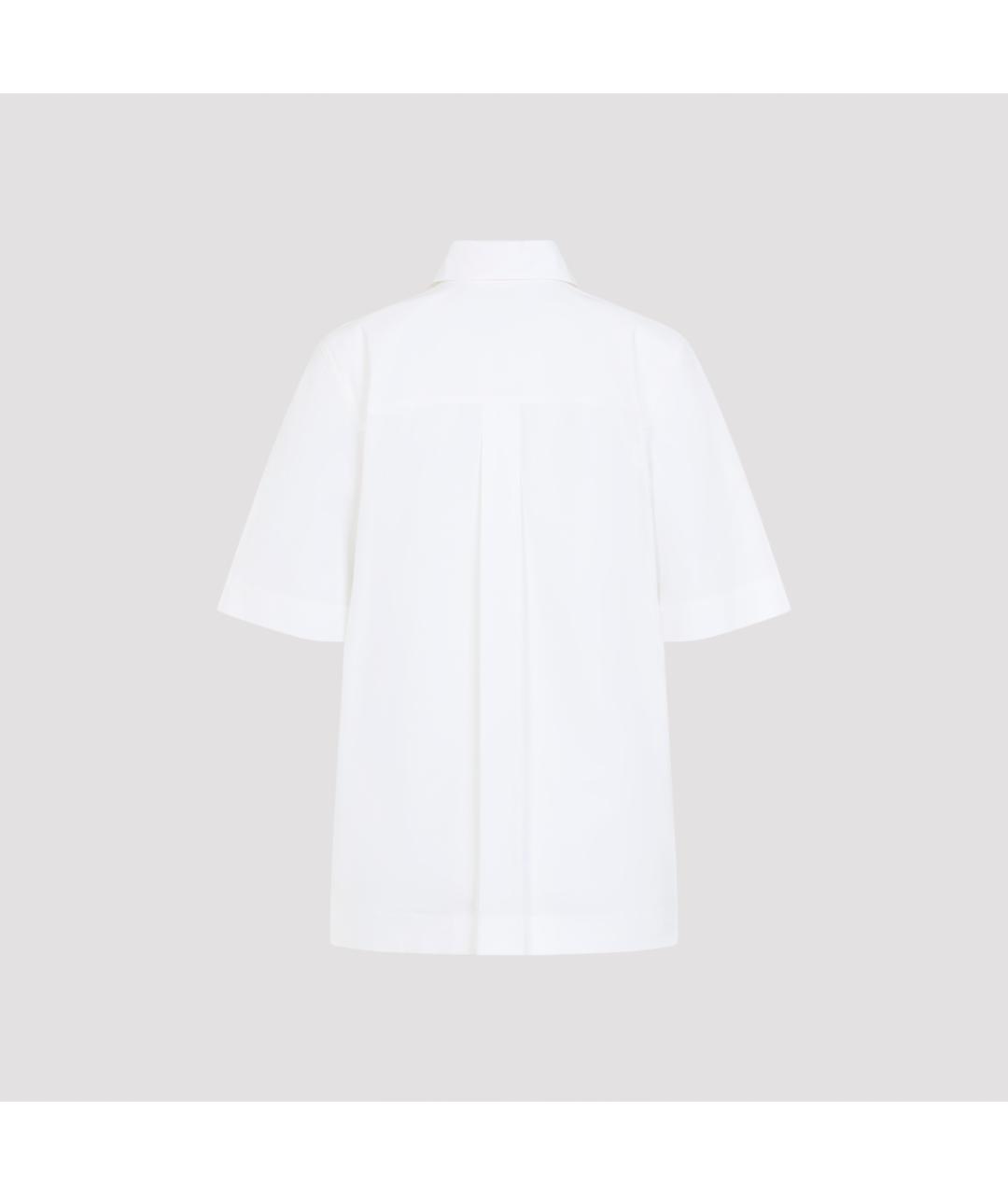 BOTTEGA VENETA Белая хлопковая рубашка, фото 2