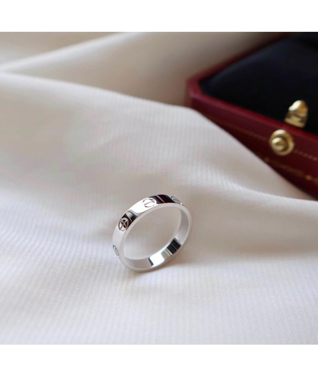 CARTIER Серебряное кольцо из белого золота, фото 2