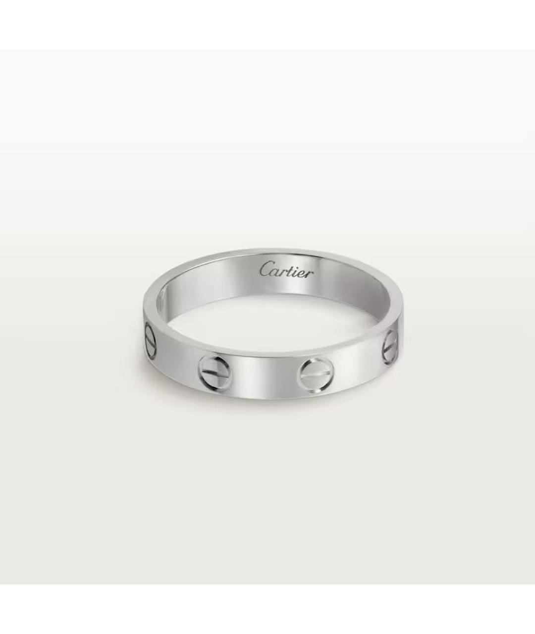 CARTIER Серебряное кольцо из белого золота, фото 6