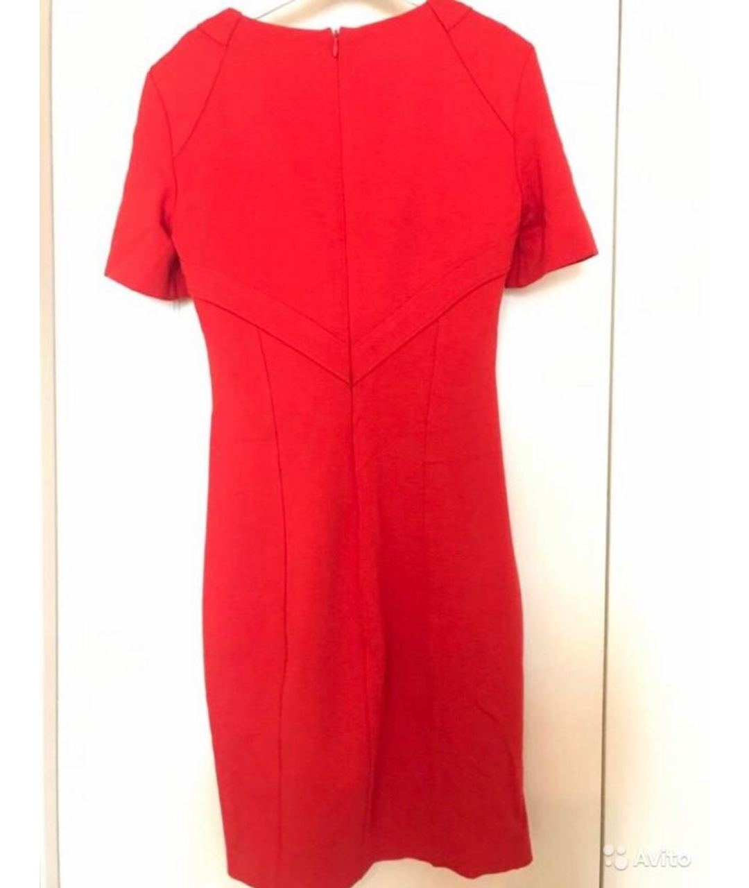 VERSACE JEANS COUTURE Красное коктейльное платье, фото 2