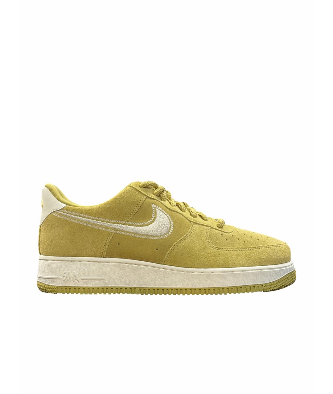 NIKE Горчичные низкие кроссовки / кеды, фото 1