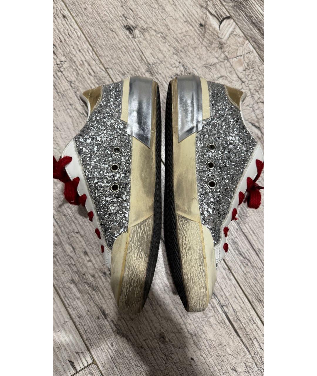 GOLDEN GOOSE Мульти кожаные кеды, фото 6