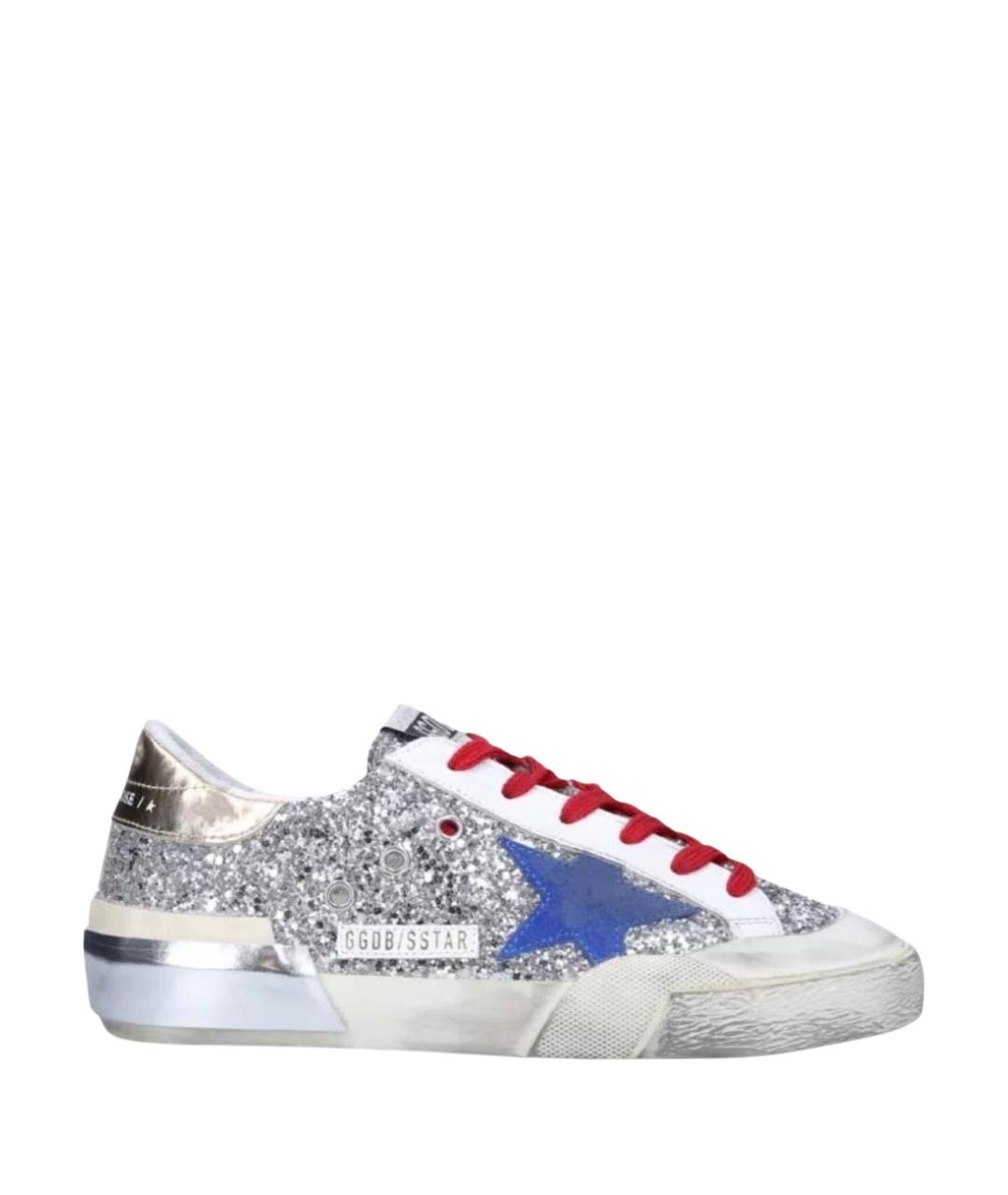 GOLDEN GOOSE Мульти кожаные кеды, фото 1