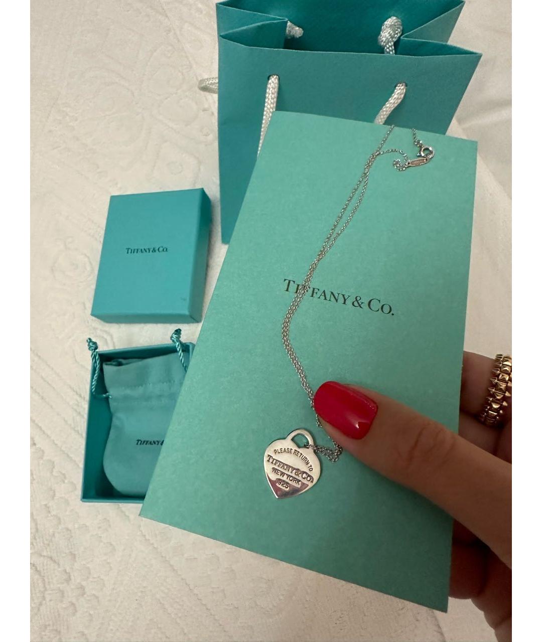 TIFFANY&CO Серебряная серебряная цепочка, фото 2