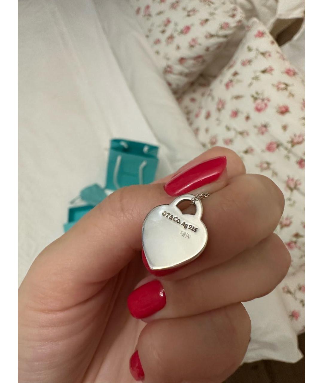 TIFFANY&CO Серебряная серебряная цепочка, фото 3