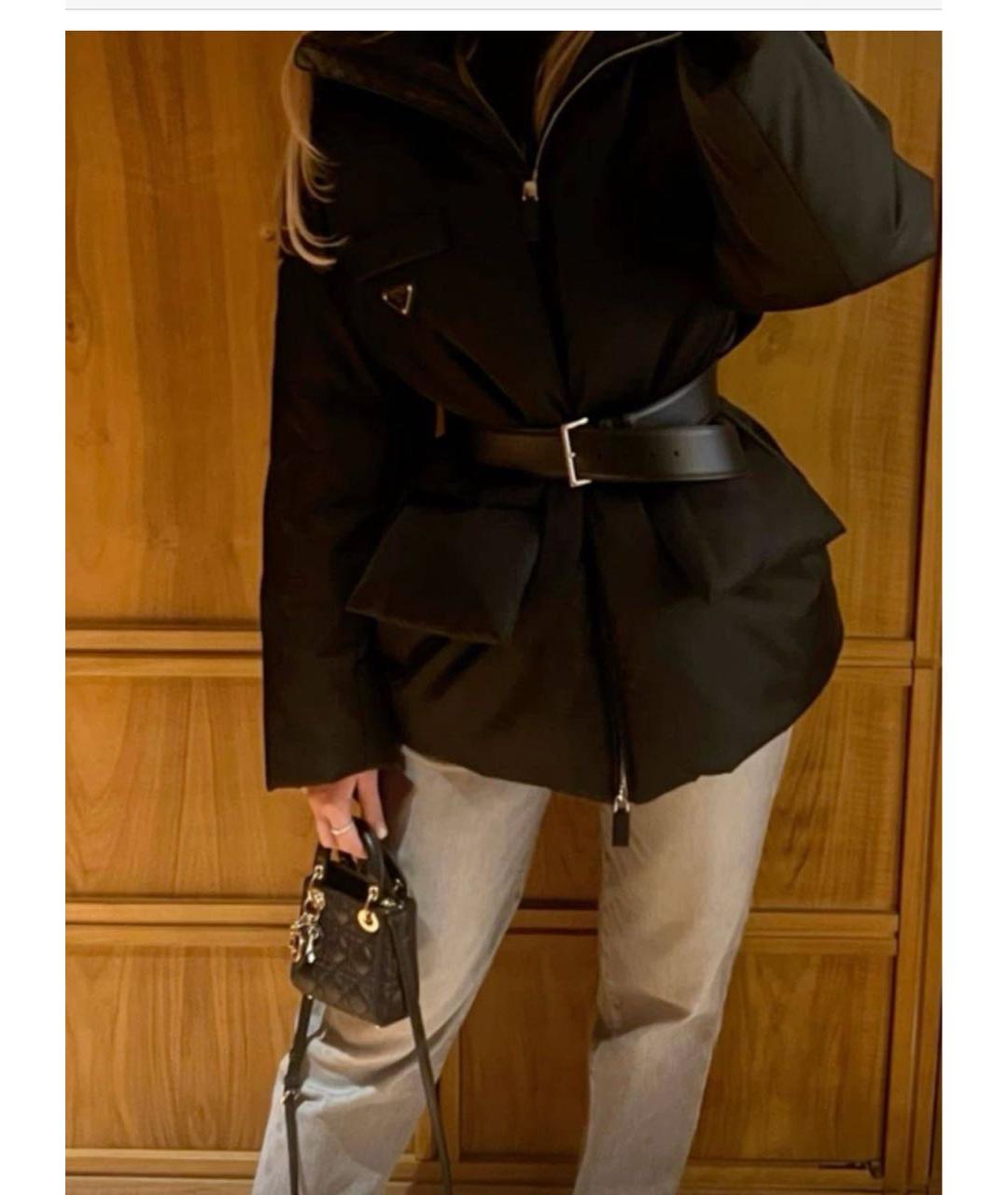 PRADA Черная куртка, фото 4