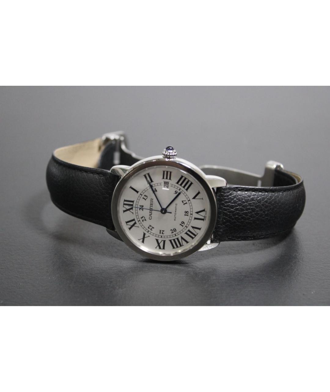 CARTIER Белые часы, фото 2