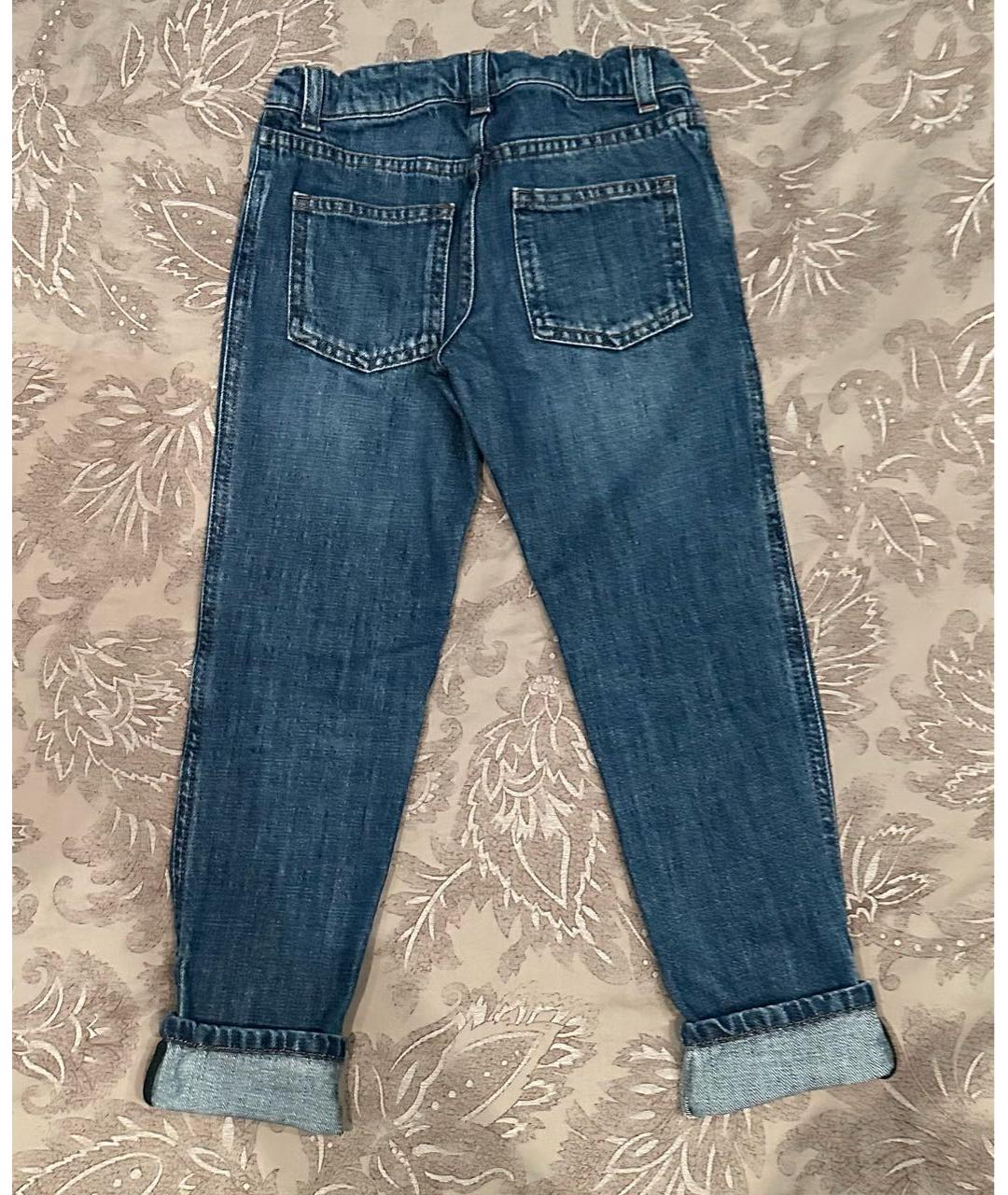 GUCCI Синие деним детские джинсы, фото 3
