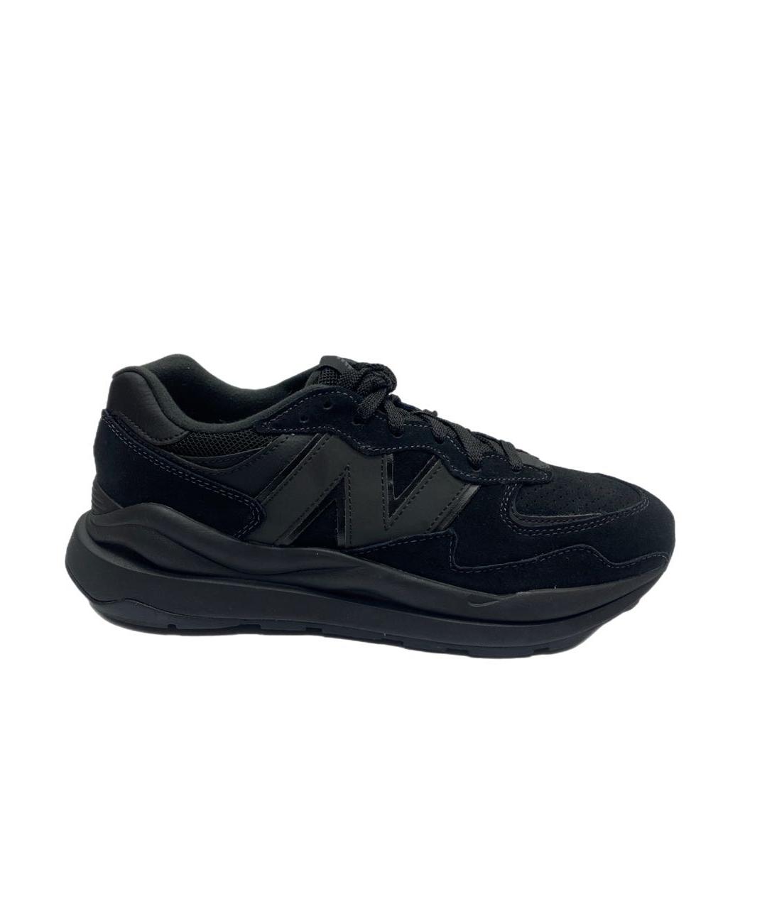 NEW BALANCE Черные замшевые низкие кроссовки / кеды, фото 8