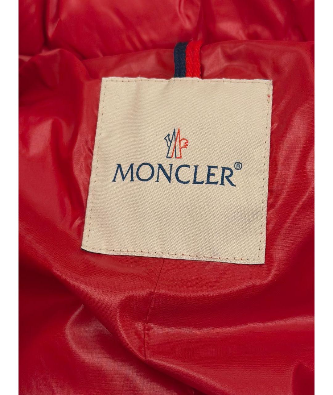 MONCLER Красный комбинезон, фото 5
