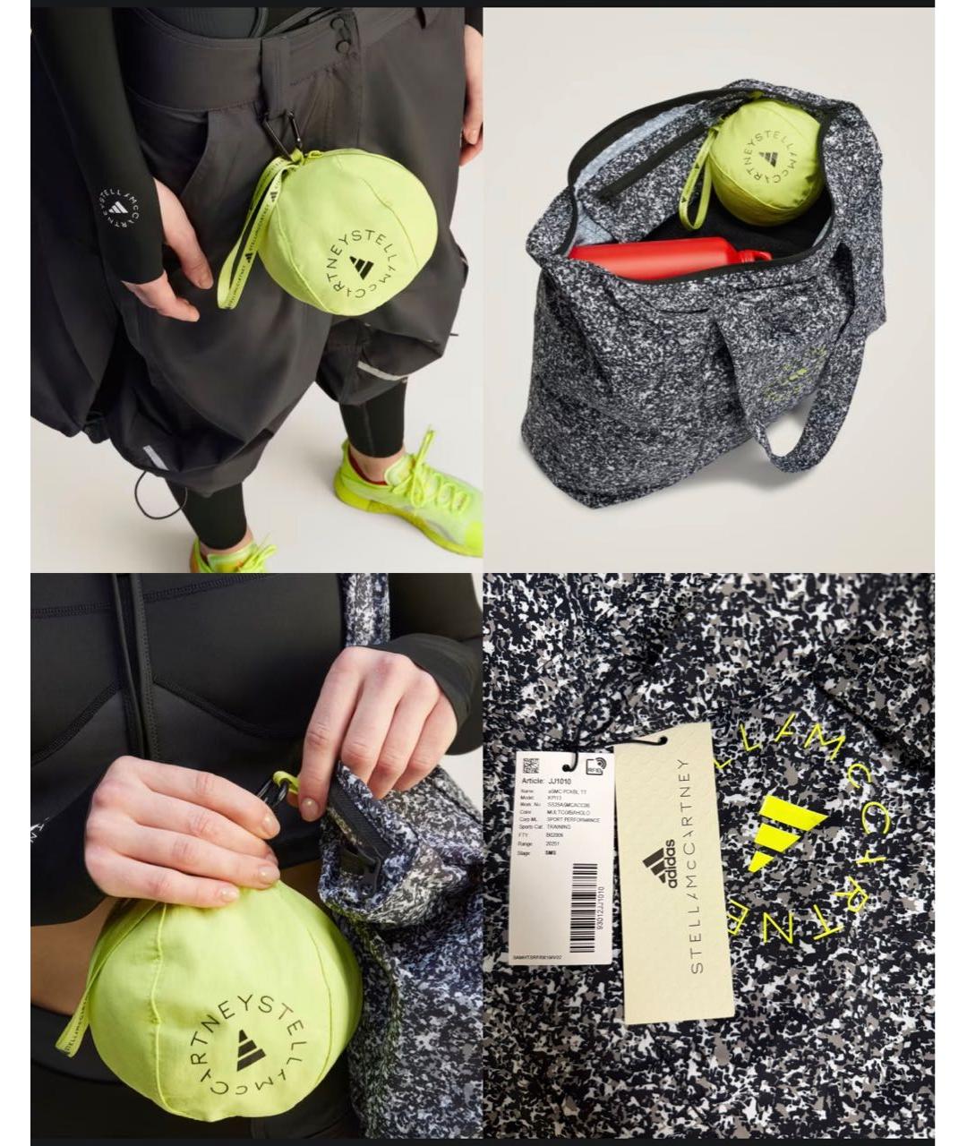 ADIDAS BY STELLA MCCARTNEY Серая сумка тоут, фото 6