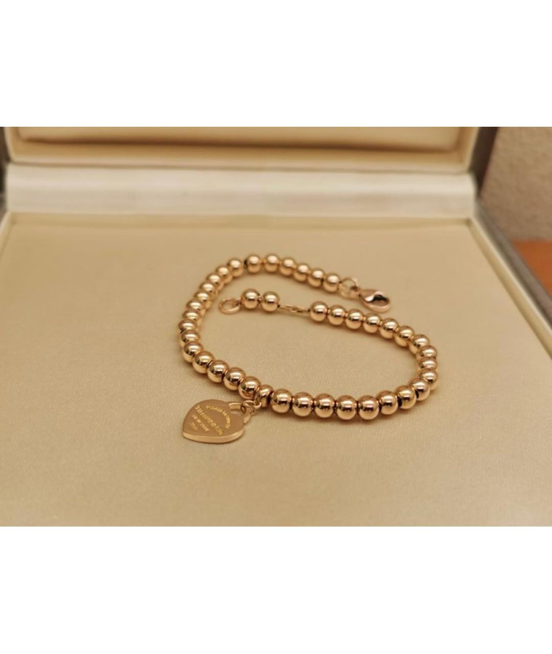 TIFFANY&CO Золотой браслет из розового золота, фото 2
