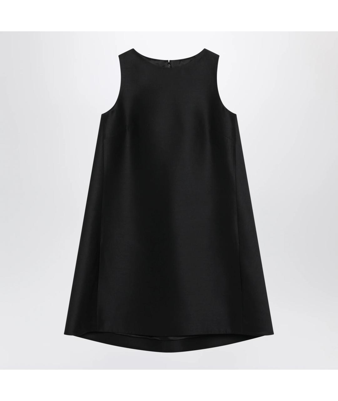 BALENCIAGA Черное шерстяное платье, фото 3