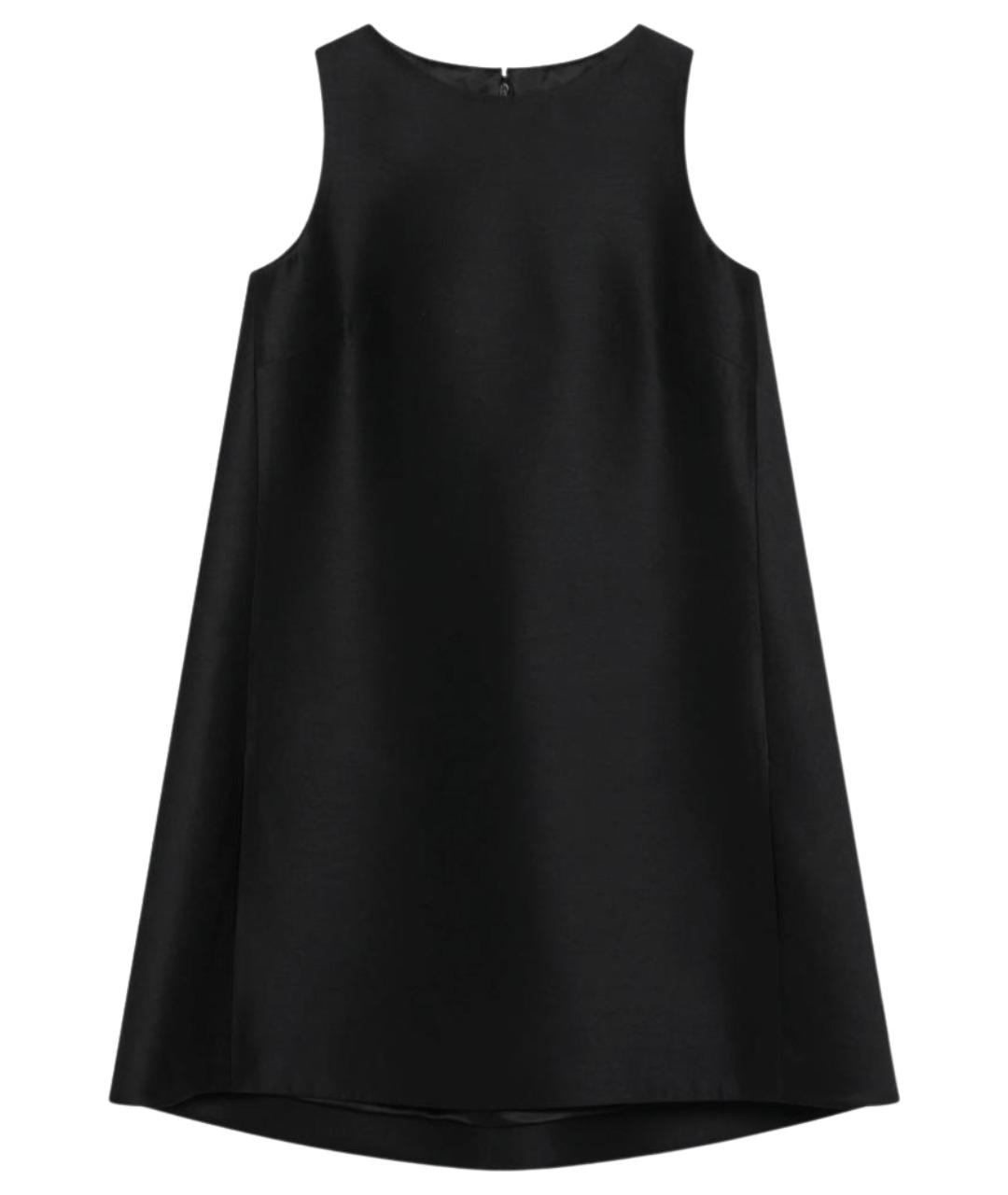 BALENCIAGA Черное шерстяное платье, фото 1