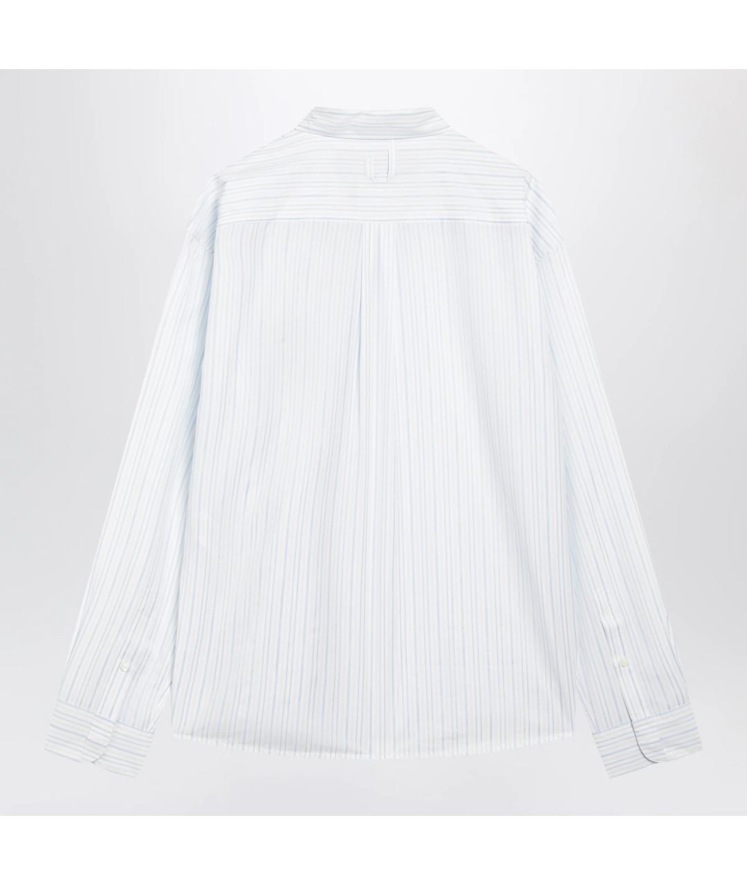 JACQUEMUS Голубая хлопковая кэжуал рубашка, фото 2