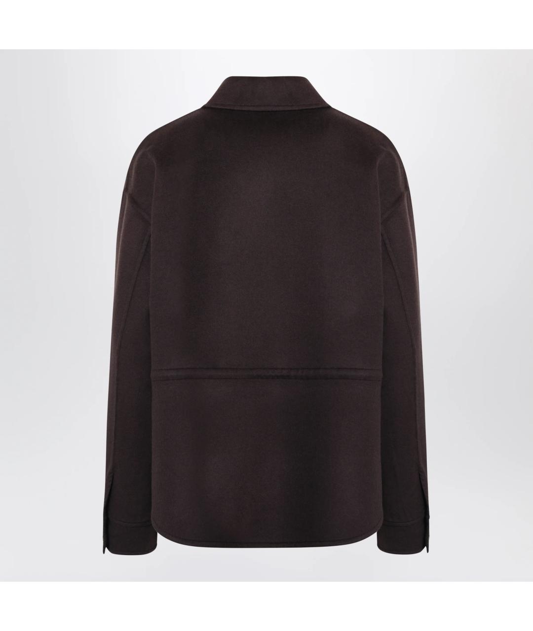 LOEWE Коричневая шерстяная куртка, фото 2