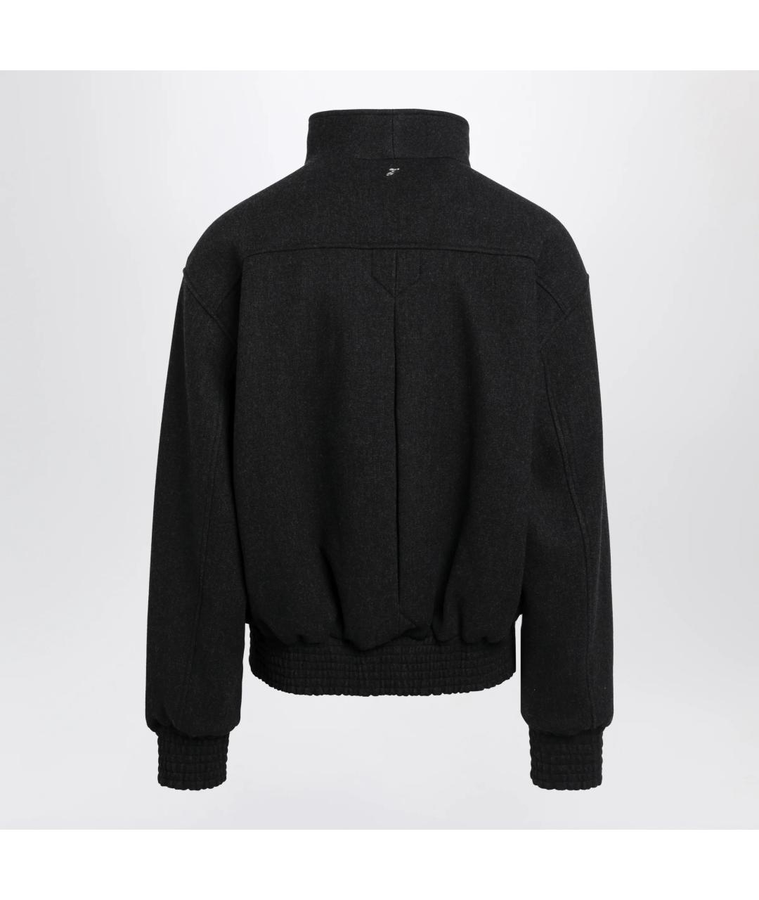JACQUEMUS Серая шерстяная куртка, фото 2