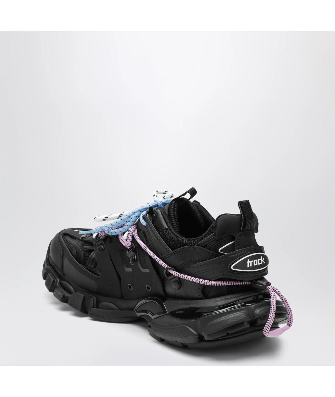 BALENCIAGA Черные синтетические кроссовки, фото 2