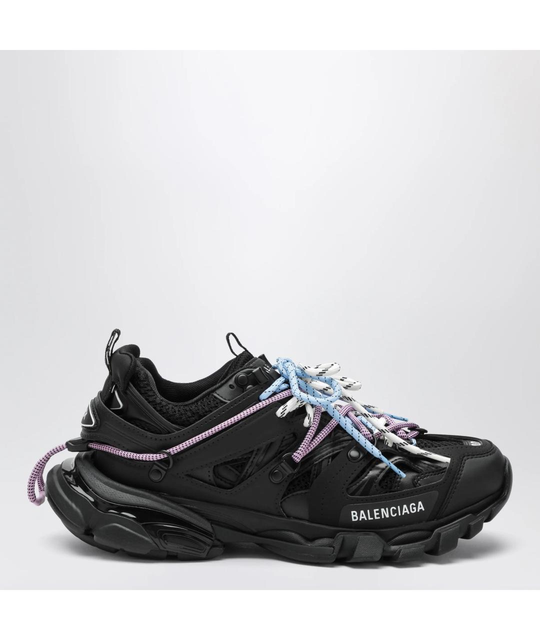 BALENCIAGA Черные синтетические кроссовки, фото 3