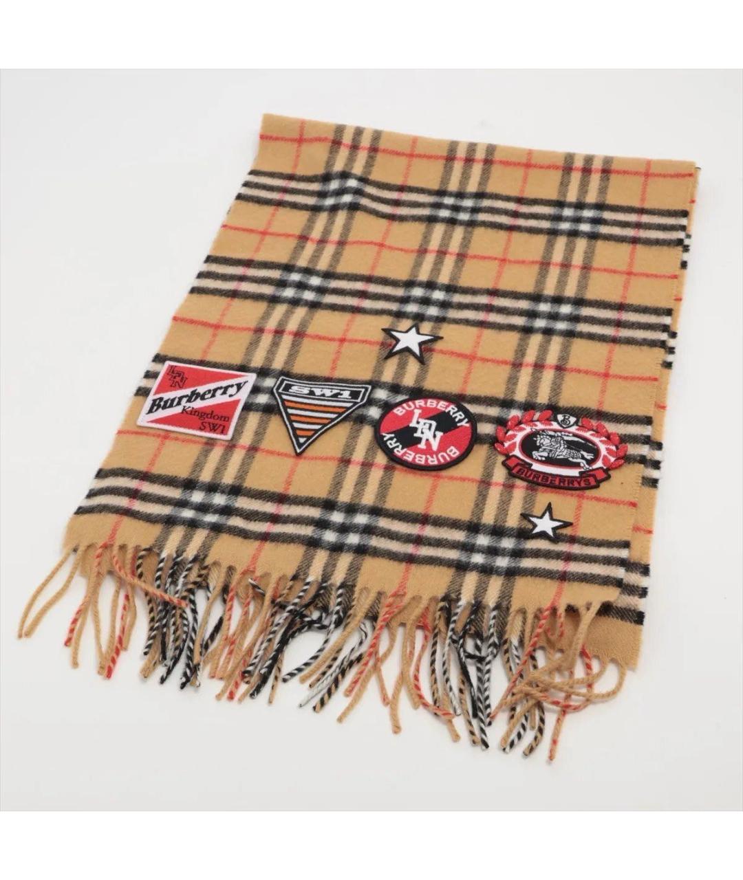 BURBERRY Мульти кашемировый шарф, фото 5