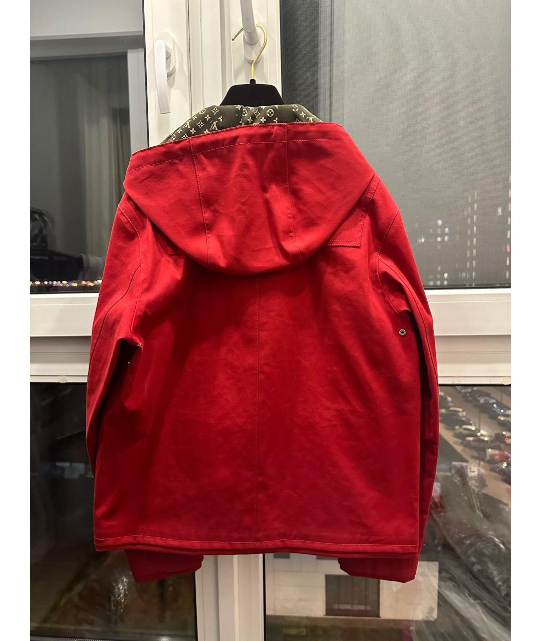 LOUIS VUITTON Красная хлопковая куртка, фото 2