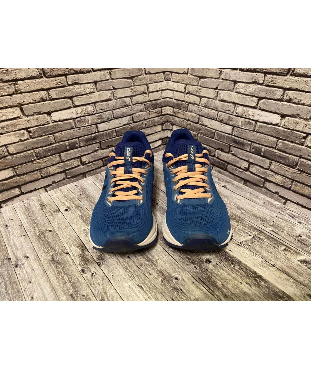 ASICS Синие синтетические кроссовки, фото 2