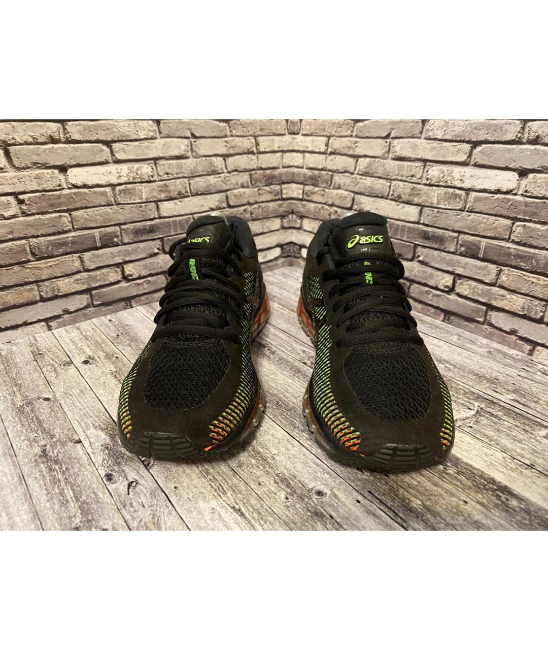 ASICS Черные синтетические кроссовки, фото 2