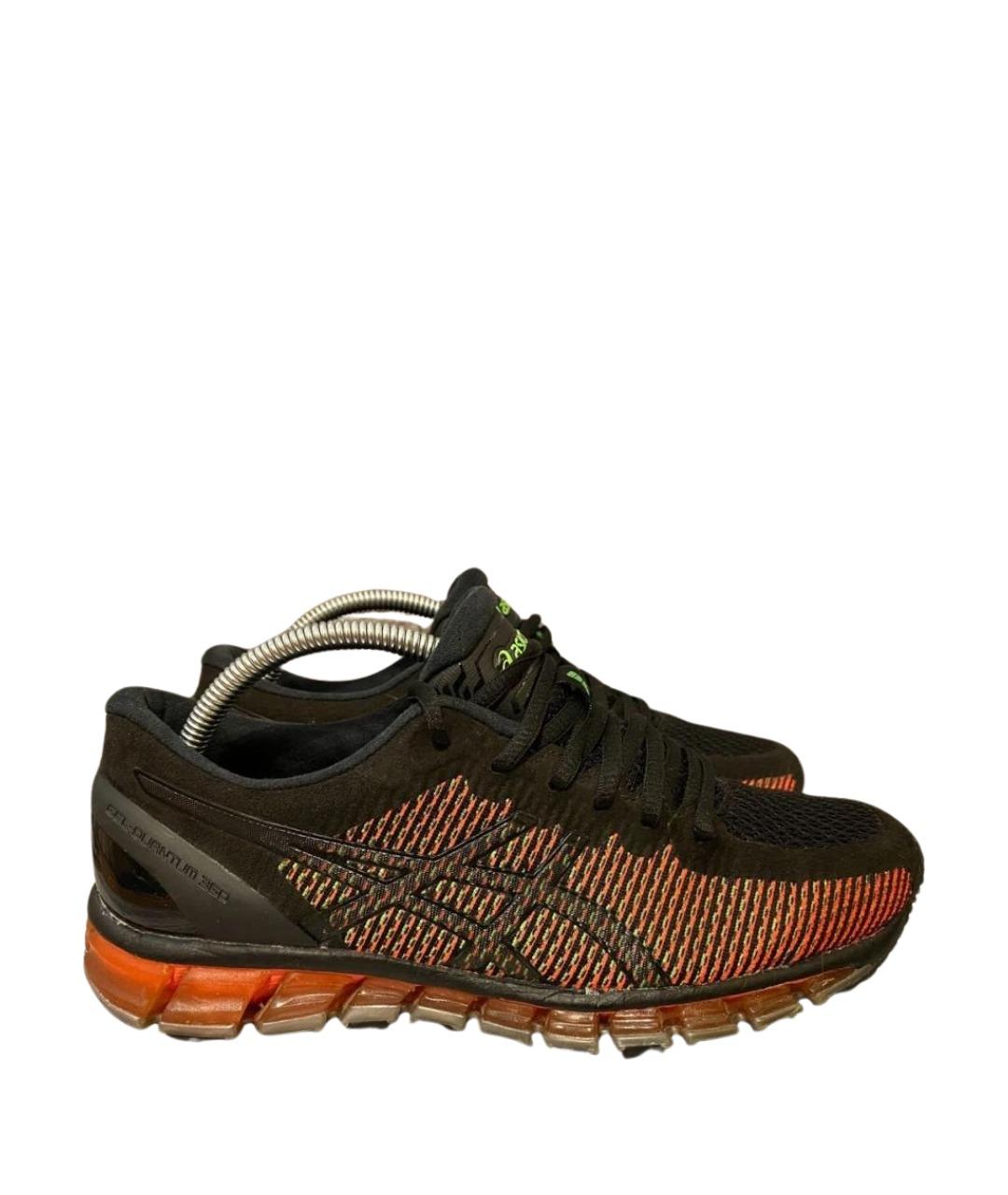 ASICS Черные синтетические кроссовки, фото 1