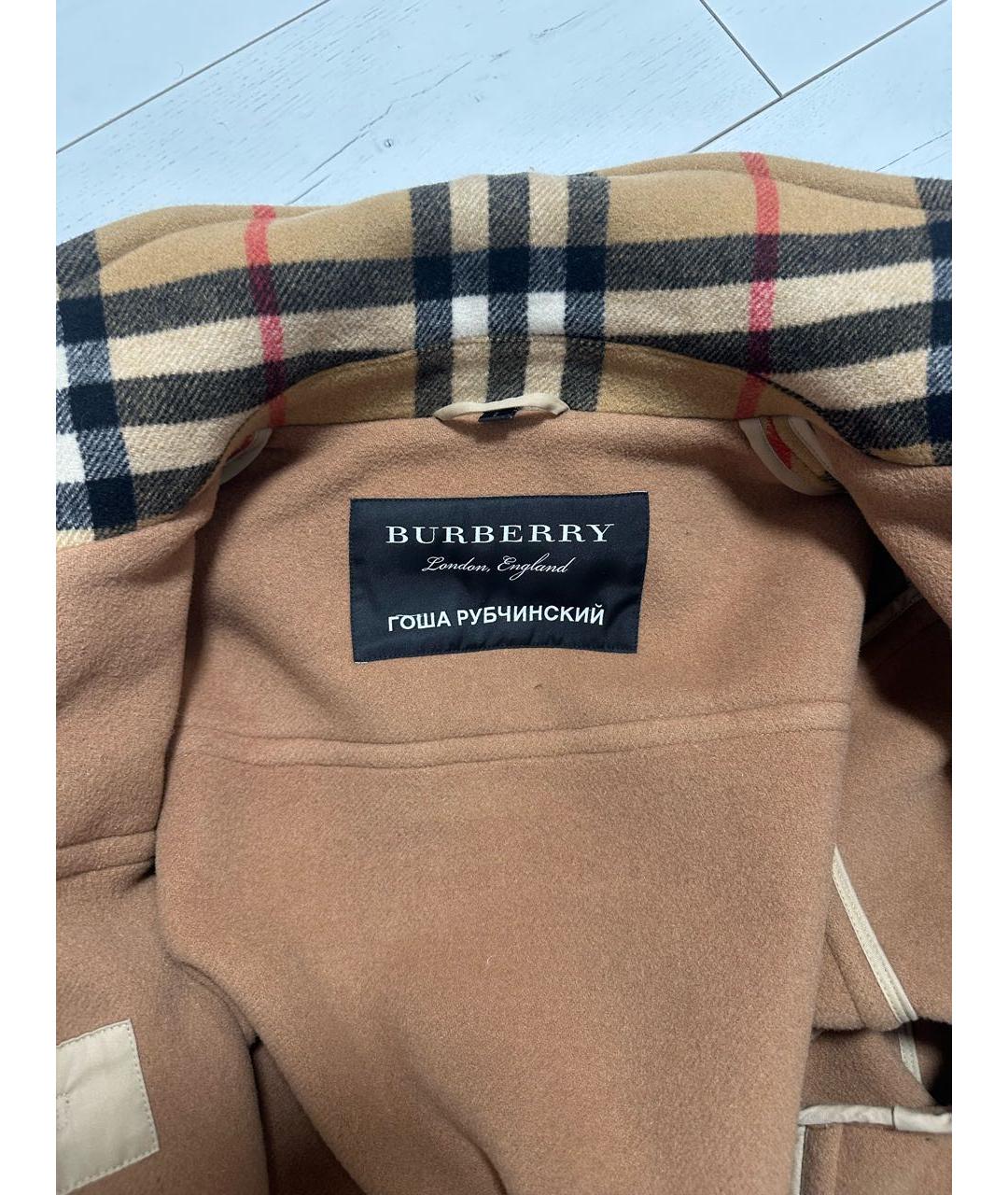 BURBERRY Шерстяное пальто, фото 3