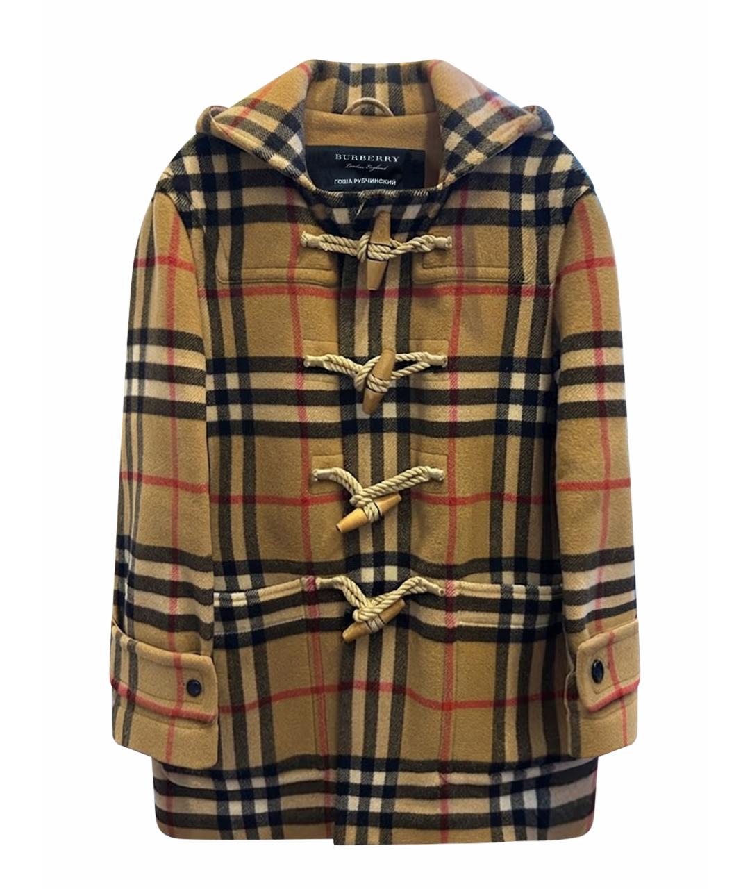 BURBERRY Шерстяное пальто, фото 1