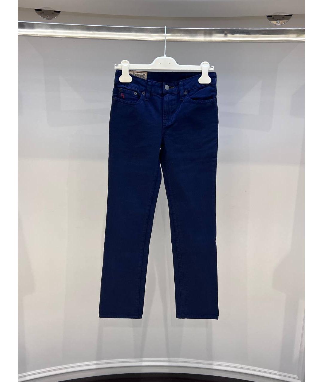 RALPH LAUREN Синие деним детские джинсы, фото 4