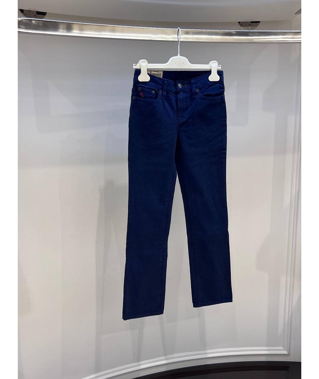 RALPH LAUREN Синие деним детские джинсы, фото 2