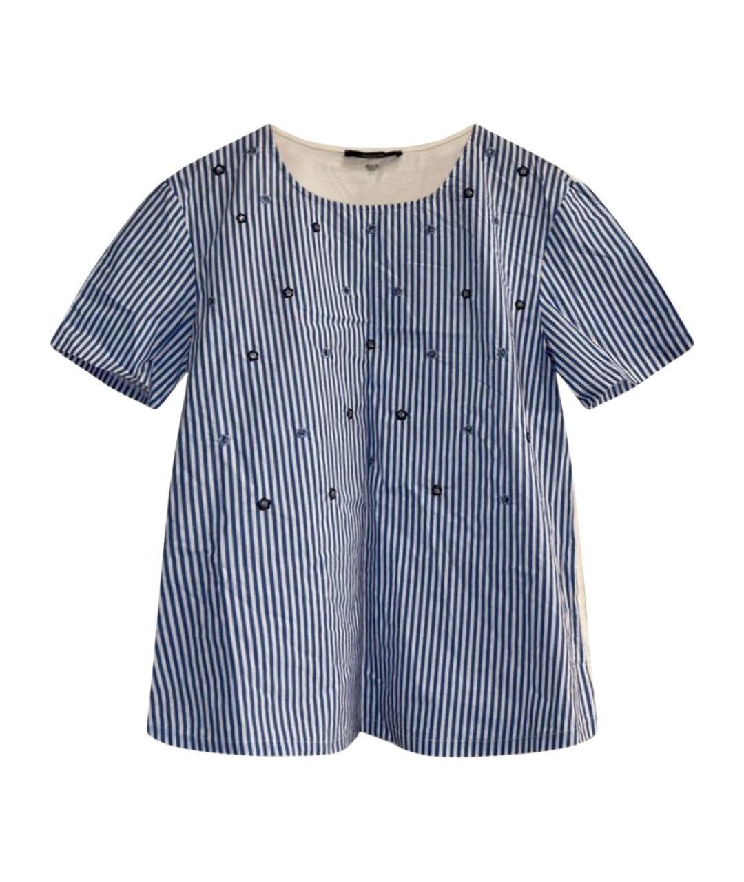 WEEKEND MAX MARA Белая хлопковая футболка, фото 1