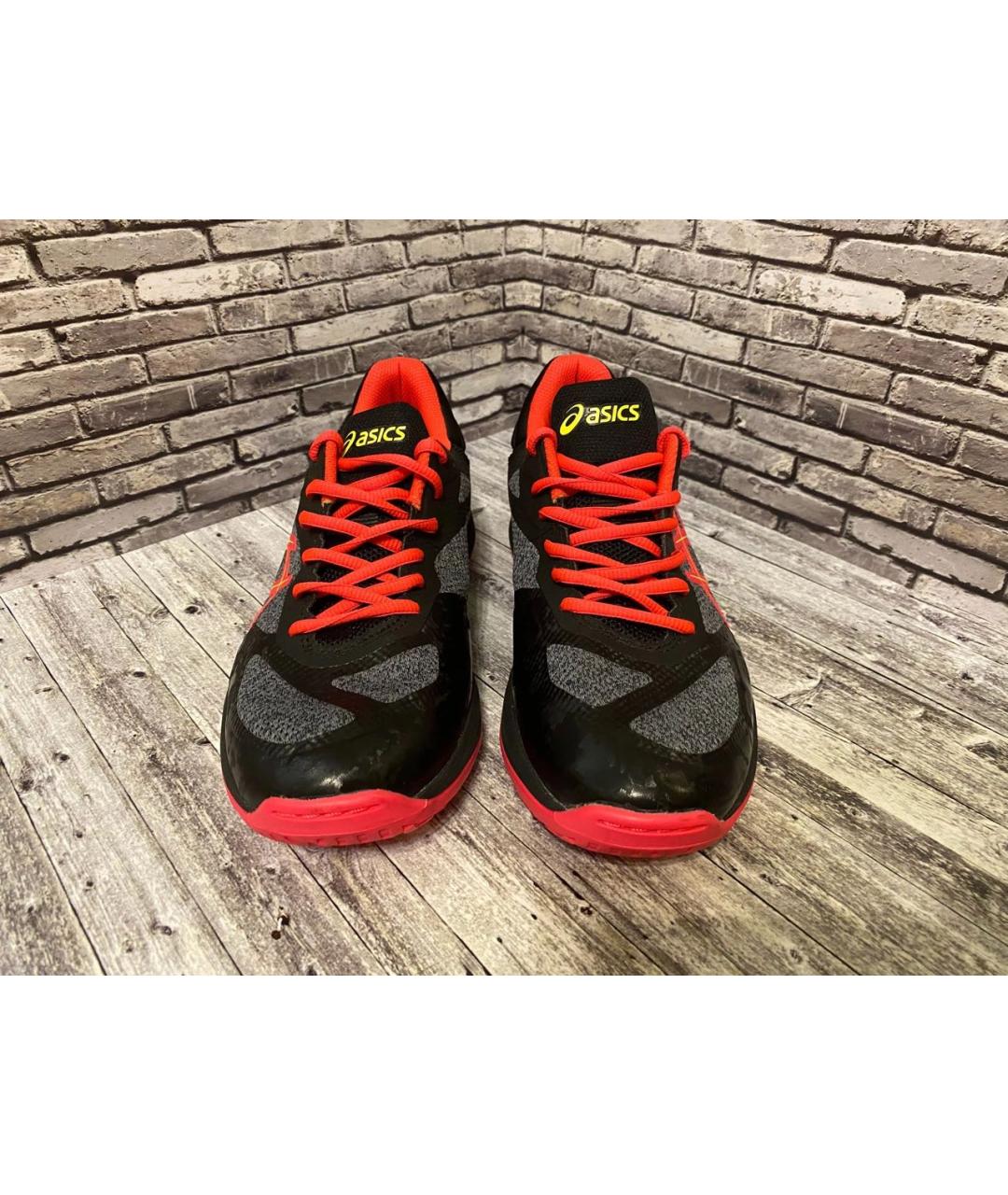 ASICS Черные синтетические кроссовки, фото 2