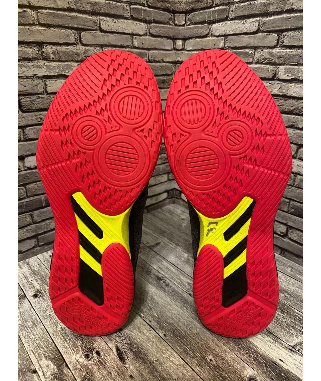 ASICS Черные синтетические кроссовки, фото 3