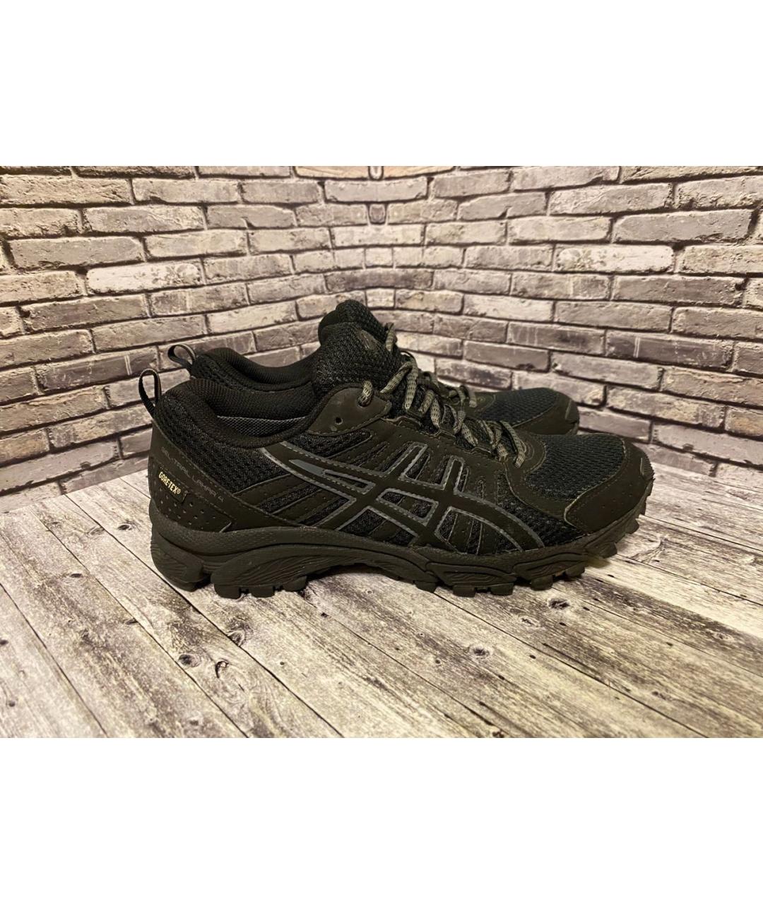 ASICS Черные синтетические кроссовки, фото 6