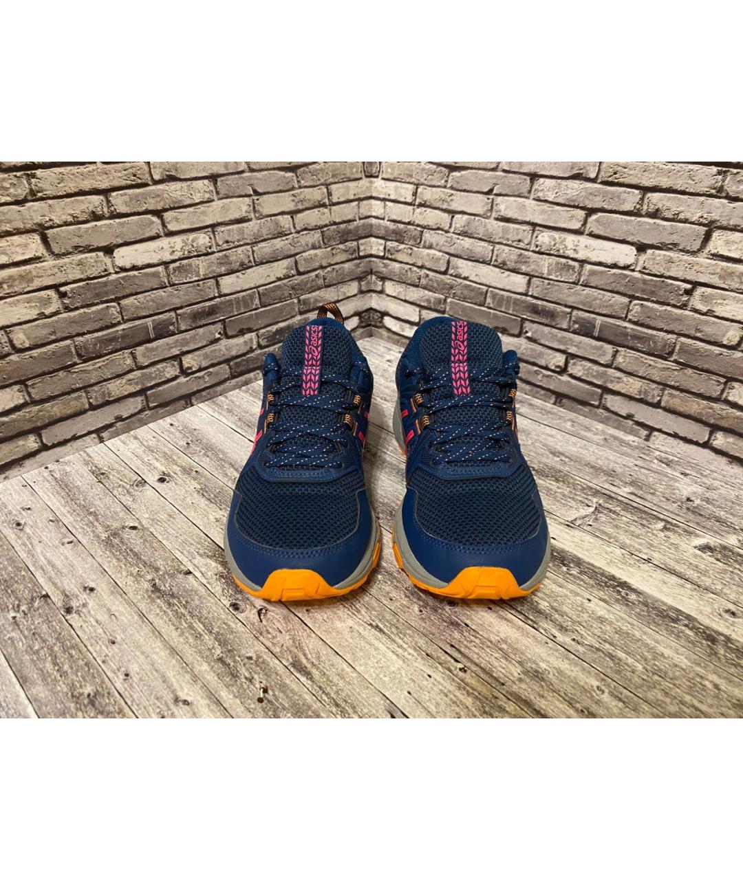 ASICS Синие синтетические кроссовки, фото 2