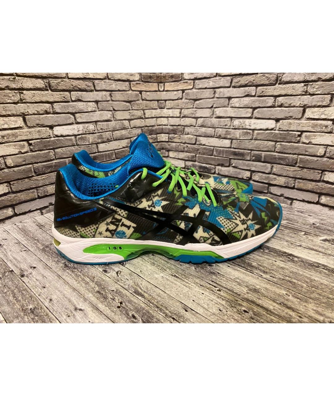 ASICS Мульти синтетические низкие кроссовки / кеды, фото 6