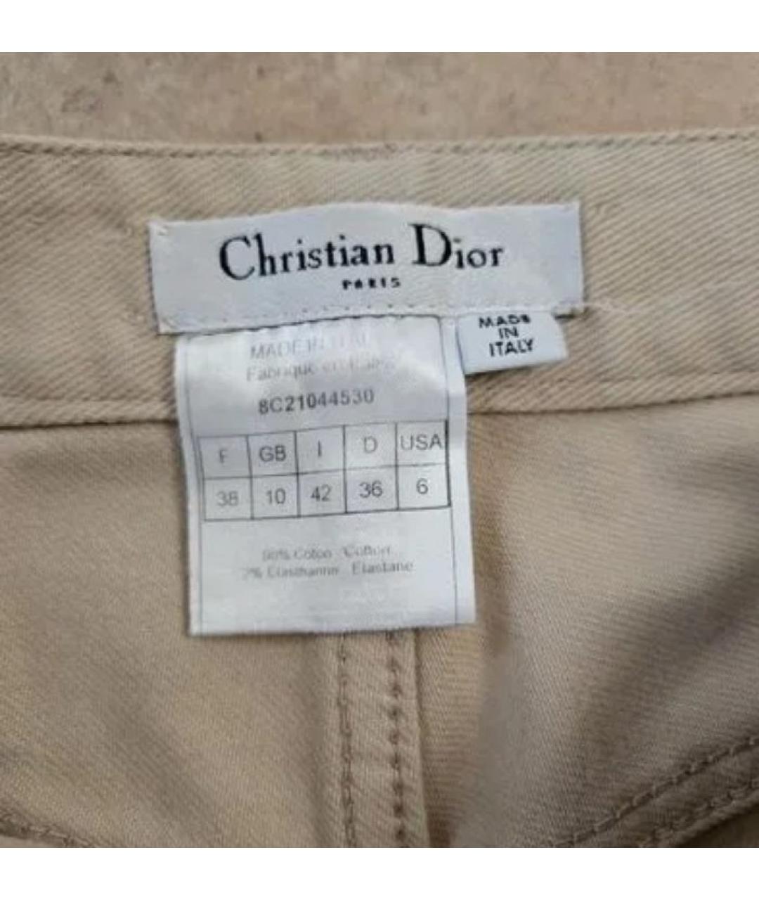 CHRISTIAN DIOR Прямые джинсы, фото 4