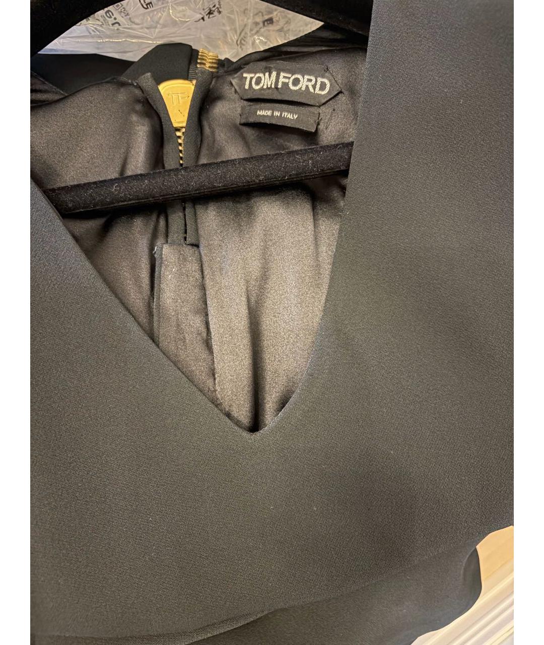 TOM FORD Черное коктейльное платье, фото 3